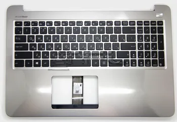 

Keyboard for Asus k501ub-2a, with case, backlight, 90nb0a52-r30200 (Silver)