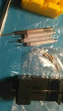 11 unids/set ver enlace para la banda hendidura Correa pulsera Extractor de pasadores de cadena regulador Kit de herramienta de la reparación para hombres reloj de las mujeres