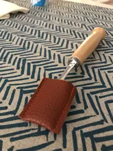 La especialidad de pan arco navaja curva mango de madera 4 Uds cuchillas de repuesto occidental Baguette corte francés brindis cortador para bagels D08F
