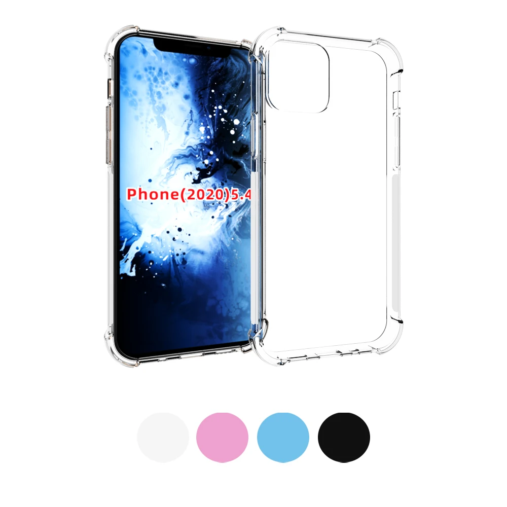 Tumundosmartphone Cover In Gel TPU Trasparente Anti-Shock Per IPhone 12 / 12 Pro (6,1″) – Protezione Rinforzata - 3