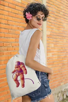 

Angemiel Bag Pink Colored Astronaut Nappy Backpack