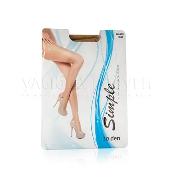 

Women's tights Atto simple elastic with shorts 20den flesh 3 size