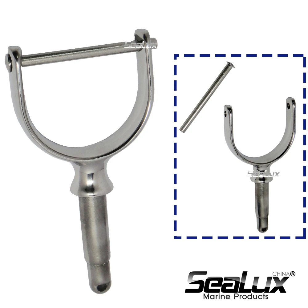 Sealux 2 шт. в комплекте морской сорт нержавеющая сталь Oarlock с штифтом для 1/2