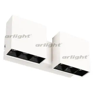 028133 Светильник SP-LEGACY-S200x85-2x6W Warm3000(WH, 16 deg) ARLIGHT