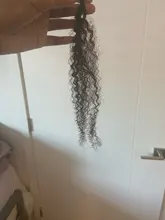 Curly Human Hair Microlinks-Extensions Afro Kinky Brazilian Natural Women I-Tip 3C 3B