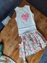 Conjunto de ropa de algodón a juego para recién nacido, camiseta, vestido, pantalones, atuendo de flores 3D, 3 uds., novedad de 2018