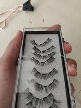 MB3K 5 magnético pestañas naturales con 3D imán hecho a mano 8 Uds magnético pestañas pinzas de visón pestañas faux cils magnetiqu