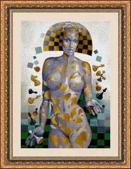 

CROSS STITCH KIT PANDATHREAD NOVELTIES 33829