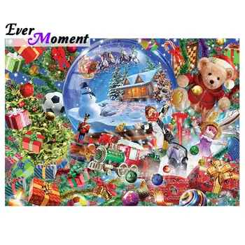 

Ever Moment Diamond Painting Artwork With Square Stones Christmas Gift Decoration House Stuff For Leisure New Arrivals 5L303