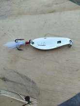 Spinner Spoon Lures Kingdom For Fishing Feather-Hook Hard Baits Metal-Material with Full-Aqueous-Layer