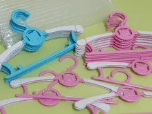 Kids Hangers Coats Clothing Display Flexible-Racks Plastic Baby Children Unmarked 5/10/20pcs