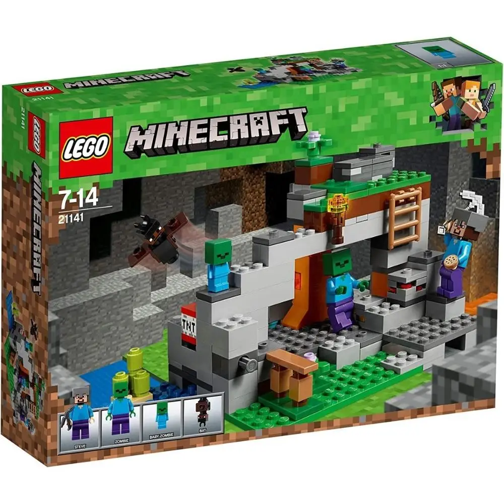 LEGO MINECRAFT the cave the zombies (21141)