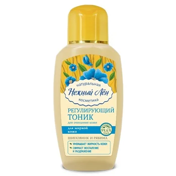

Gentle flax tonic "regulating" for oily skin