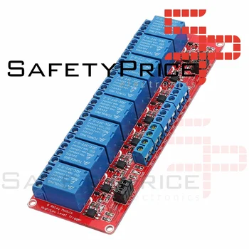

Module rele 8 channel 24V high/low level with PLC automatic Optocoupler