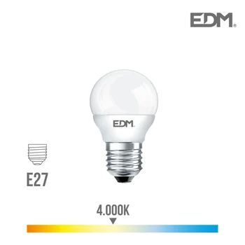 

ESFERICA bulb LED E27 7W 600 LM 4000K DAYLIGHT reflectorless EDM (10 Pack)