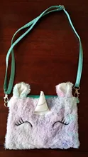 Bolso de hombro para niños y niñas, bandolera con diseño de unicornio y animales, monedero de moneda de llaves, Mini bolso de princesa