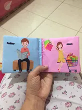 Libro de tela para bebé de 0 a 12 meses, desarrollo de inteligencia, aprendizaje suave, lectura cognitiva, juguetes educativos para edades tempranas