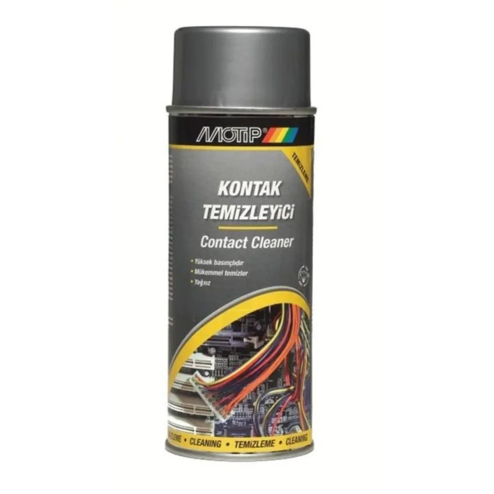 Motip Contact Cleaner Spray Electrical Connections Permanent