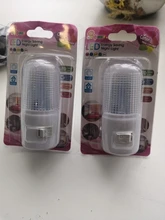 Bedside-Lamp Wall-Lamp Led-Night-Light Eu-Plug Energy-Efficient 3W Emergency Leds 4