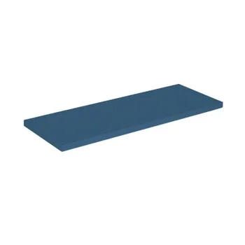 

Case with 2 shelves rectangular wooden chipboards), with classic style, finish Blue and 250 mm deep