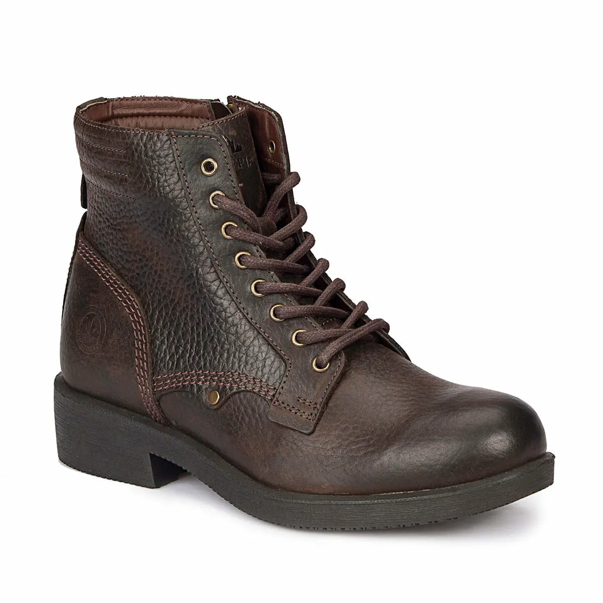 FLO FRORE Dark Coffee Men Boots LUMBERJACK