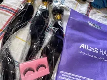 Allove pelo recto mechones hueso recto extensiones de cabello humano mechones 30 cabello virgen pulgadas mechones brasileño tejer extensiones de cabello humano