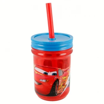 

Jar with straw 390 ML | CARS RACERS EDGE