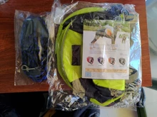 Alforjas de poliéster para perros pequeños, medianos y grandes, mochila para acampar y hacer senderismo, regalo gratuito