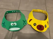 Gorro de champú para bebé, gorro con visera de baño para niños, protector ajustable, impermeable, protección para ojos