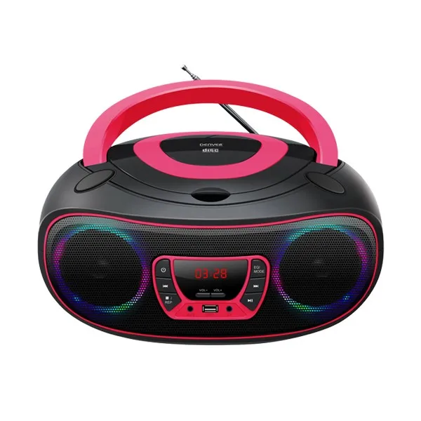 Радио CD MP3 Денвер Электроника TCL-212 Bluetooth светодиодный ЖК-дисплей