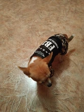 Costume Clothing Overall Dog-Puppy-Jumpsuit Dogs Thickening Winter FBI Warm for Boy Ropa