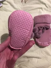 Zapatos medias para bebé recién nacido, calcetines de suelo antideslizantes suaves de espesamiento sólido, calcetín de Nudo de mariposa cálido para 0-24M