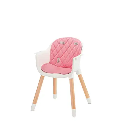 kinderkraft high chair pink