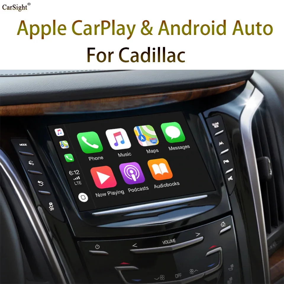 Android Phone Mirroring Apple CarPlay for GM Cadillac Escalade SRX ATS