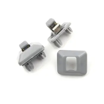 

1pcs Grey Plastic Auto Interior Sun Visor Clip Holder Hook For Audi A3 A4L A5 Q3Q5 TT