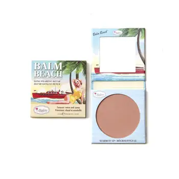 

The Balm Beach Blush Shadow Smoky Sun Kissed Glow Rosy Talk-free Pink Peach Nude Face Make-Up