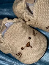 Botas de nieve para primeros caminantes de punto para niño niña, zapatos para bebé recién nacido, Otoño e Invierno de algodón, suela suave cálida, precaminante de felpa
