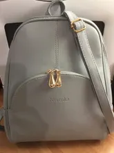 Nevenka-Mochila De cuero suave para mujer, bolsa de marca de estilo Preppy, informal, para adolescentes