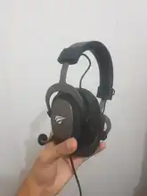 HAVIT auriculares con cable jugador PC 3,5mm PS4 auriculares de sonido envolvente y micrófono HD de Overear Tablet portátil jugador