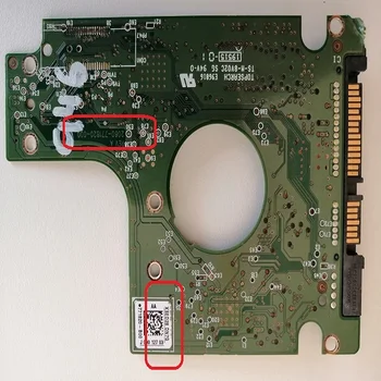 

Western Digital WD7500BPVT-55HXZT4 771820-B00 AA 2060-771820-000 REV A pcb board