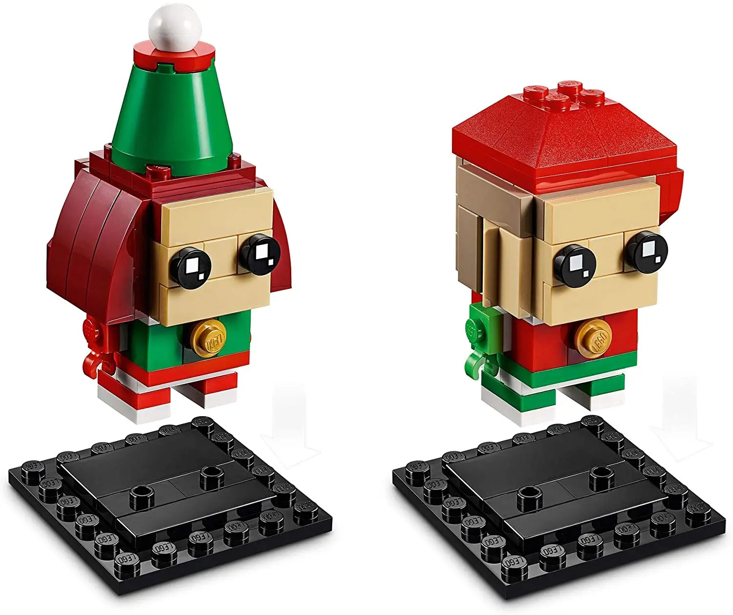 LEGO BrickHeadz 40353 Reindeer, Elf Elfie Building Toy, Fast and Free Shipping _ - AliExpress
