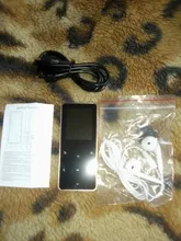 ICEICE Reproductor de MP3 con Bluetooth hifi sin pérdidas mini reproductor de música con radio fm auriculares, deporte MP 3 metal walkman dap