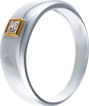 

Jay VI ring with 1 diamond of combined gold