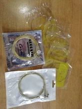 Guitar-String Acoustic-Guitar Practice Steel Nickel-Plated Original with Retail-Bag 6pcs