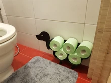 Portarrollos de papel higiénico para baño, accesorios de cocina, estante de almacenamiento de pañuelos, rollo de hierro fundido, soporte de baño