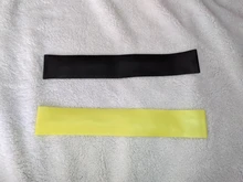 5 colores resistencia de la Yoga de bandas de goma interior al aire libre de equipos de Fitness de 0,35mm-1,1mm de Pilates entrenamiento deportivo elástico de entrenamiento bandas