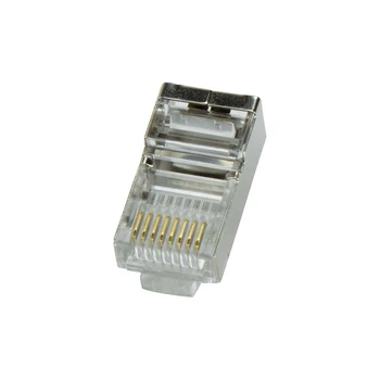 

CONNECTOR RJ45 PLUG FTP CAT5E SHIELDED (BAG 100UD)