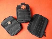 Caza de supervivencia bolsa de primeros auxilios al aire libre SOS bolsa ejército cintura táctica bolsa Kit médico bolso Molle Correa mochila EDC Pack de emergencia