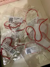 Pulsera de hilo rojo Unisex, para parejas, amigos, la suerte, regalos, joyería hecha a mano, 10 Uds.