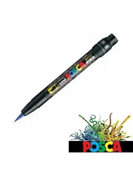 

MARKER UNI POSCA BRUSH BLUE COLOR